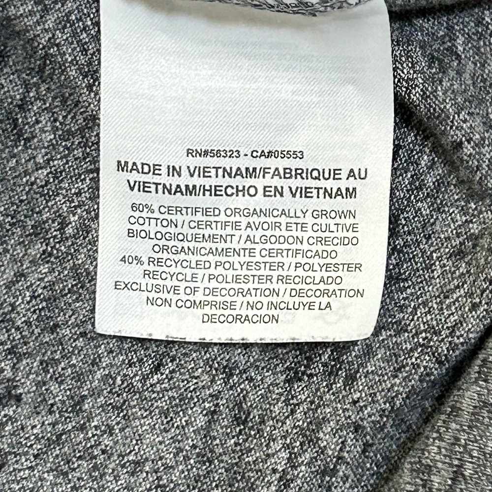 Nike Gray Long Sleeve Lightweight T-shirt Size Small Just Do It Logo (Unisex) - Picture 7 of 7